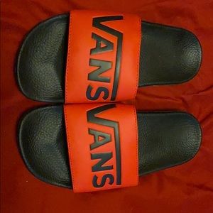 Red vans slides